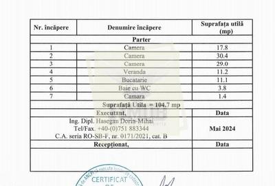 Apartament 3 camere loc parcare zona Piata Cibin - 18