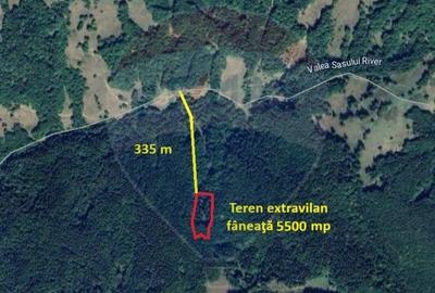 Teren extravilan de 5500 mp, în Dălghiu