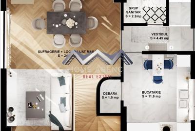 Casă P+1+M de vânzare în Otopeni-Tunari | Ansamblu nou, 3 dormitoare, mobilată - 11