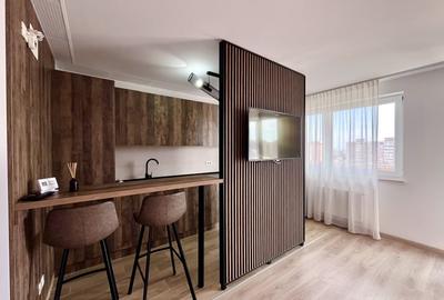 Garsonieră semidecomandată, mobilată în Central