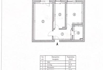 Apartament cu 2 camere decomandat în Berceni - 2