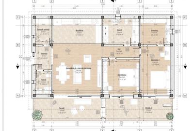 Casă cu 3 camere în Central - 1