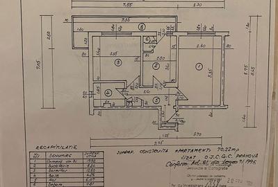 Apartament cu 2 camere decomandat în Central
