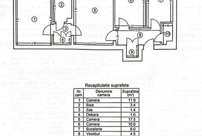 Apartament cu 3 camere în Obor - 2