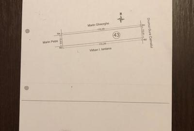 Teren de 1722 mp, în Central