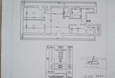 Apartament cu 3 camere semidecomandat în Central - 1