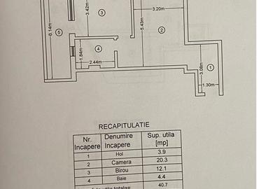 Apartament cu 2 camere în Bucium - 2