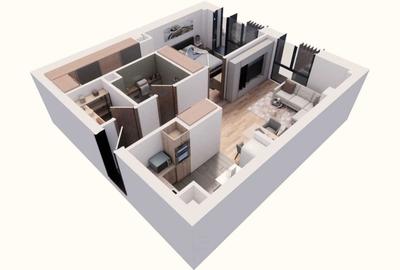 Apartament cu 2 camere în Ultracentral - 2