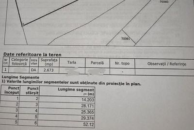 Teren de 2673 mp, în Dragomirești - 2