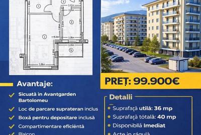 Garsonieră decomandată în Avantgarden - 1