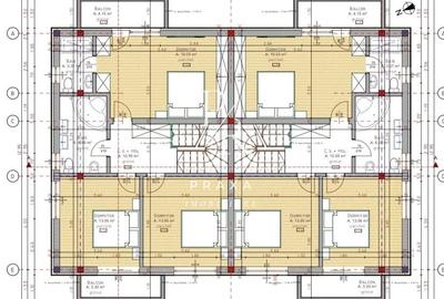 Duplex cu 4 camere cu Teren 250 Mp în Florești - 5