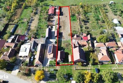 Casă cu 2 camere cu Teren 1439 Mp în Sânmartin - 5