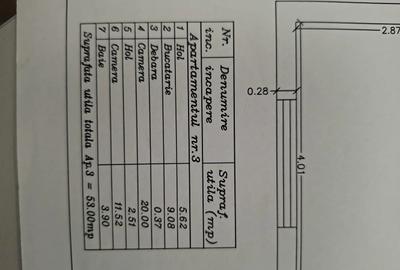 Apartament cu 2 camere semidecomandat în Central - 2