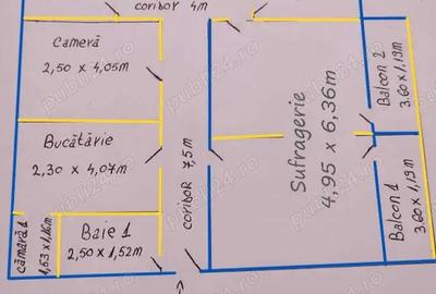 Apartament cu 5 camere decomandat în Dâmbovița - 4