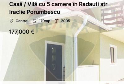 Casa / Vila cu 5 camere in Radauti str Iraclie Porumbescu - 10