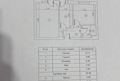 Apartament cu 2 camere decomandat în Chiajna - 9
