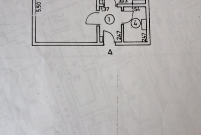Garsonieră decomandată în Central - 2