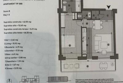 Apartament cu 2 camere semidecomandat în P-ta Presei Libere - 8
