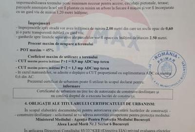 Teren intravilan de vanzare - 822 mp, Strada Postalionului - 5