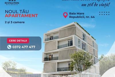 Apartament cu 2 camere decomandat în Republicii - 1