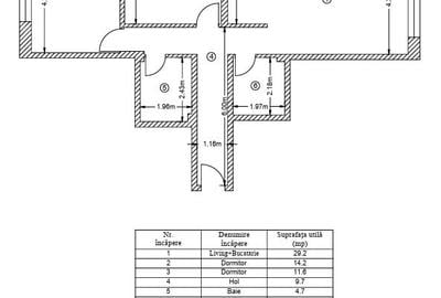 Apartament cu 3 camere decomandat, mobilat în Străulești - 11