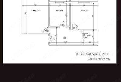 Apartament cu 2 camere decomandat în Central - 1