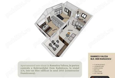 Apartament cu 3 camere decomandat în Ostroveni - 9