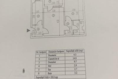 Ap.2 camere Conf. 2 sporit - 42mp, Calea Galati - Kogalniceanu. - 2