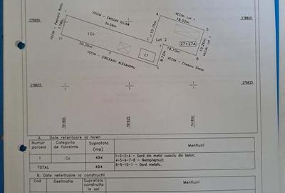 Casă cu 2 camere cu Teren 494 Mp în Central - 3