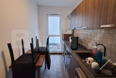 Apartament cu 2 camere semidecomandat, mobilat în Tractorul - 5
