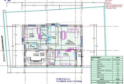 PROMOTIE - NEOFORT 47 AVIATIEI BANEASA , 3 CAMERE - ETAJ 1 - 10