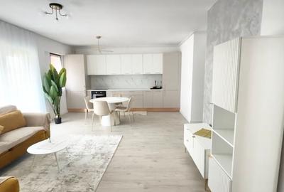 Apartament cu 3 camere semidecomandat, mobilat în Pipera - 1