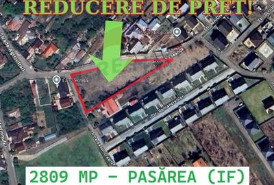 Teren Construcții intravilan de 2809 mp, în Pasărea - 1