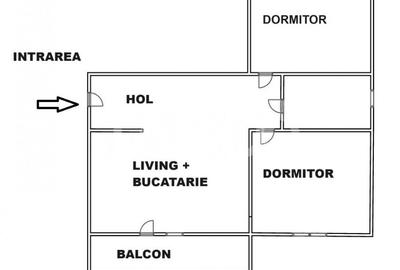 Apartament de vanzare etaj 1 cu 3 camere balcon parcare Arhitectilor - 16