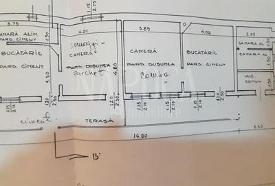 Casă individuală cu 4 camere cu Canalizare în Central - 7