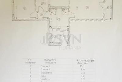 REA1025672 Apartament 2 camere Militari Veteranilor REA1025672 Apartament 2 camere Militari Veteranilor - 9