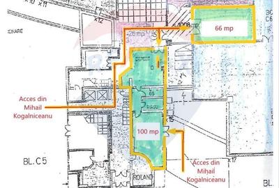 Vanzare SPATIU COMERCIAL VERSATIL / RENOVABIL DE 100+66MP | 2 INTRARI