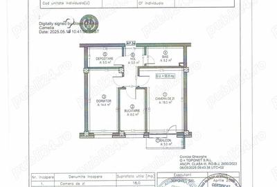 Apartament cu 2 camere decomandat în Florești - 1