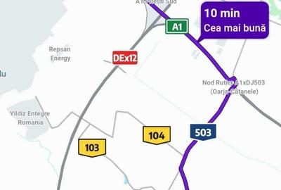 Teren de 1200 mp, în Oarja - 5