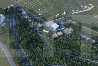 Teren intravilan, 1200 mp, Puz in lucru, zona Borhanci - 2