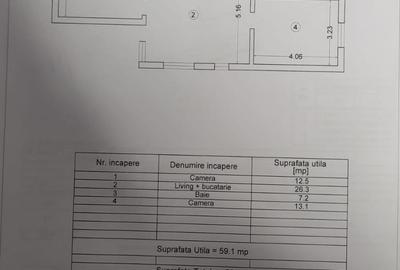 Casă individuală cu 3 camere cu Canalizare în Lumina - 4