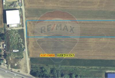 Teren 6,200mp Slatioara / Strada Industriilor