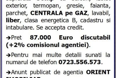 Scoala 8, I.C. Bratianu, 3 camere, etaj 2, gaze, vanzari Constanta - 7