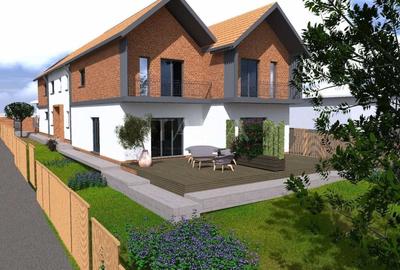 Duplex cu 6 camere cu Canalizare în Feleacu