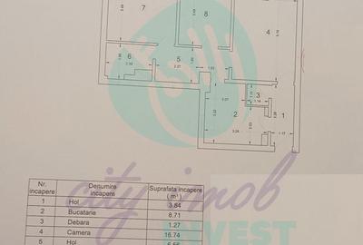 Apartament cu 3 camere semidecomandat, mobilat în Bucur Obor - 3