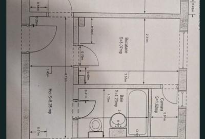 Apartament cu 2 camere decomandat în Ultracentral - 2