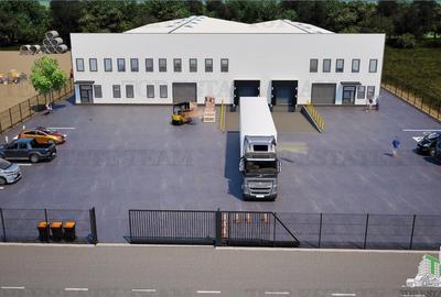 Teren cu Autorizatie pentru Hala in Balotesti Teren cu Autorizatie pentru Hala in Balotesti - 1