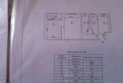 Apartament cu 3 camere semidecomandat în Mircea cel Bătrân - 1