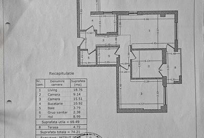 Apartament cu 2 camere decomandat, mobilat în Lujerului - 8