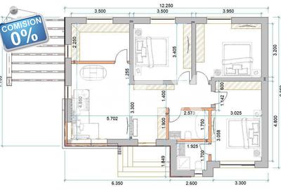 TVA inclus | Case TiP PARTER cu 4 camere in Trivale | Teren 465 mp - 2